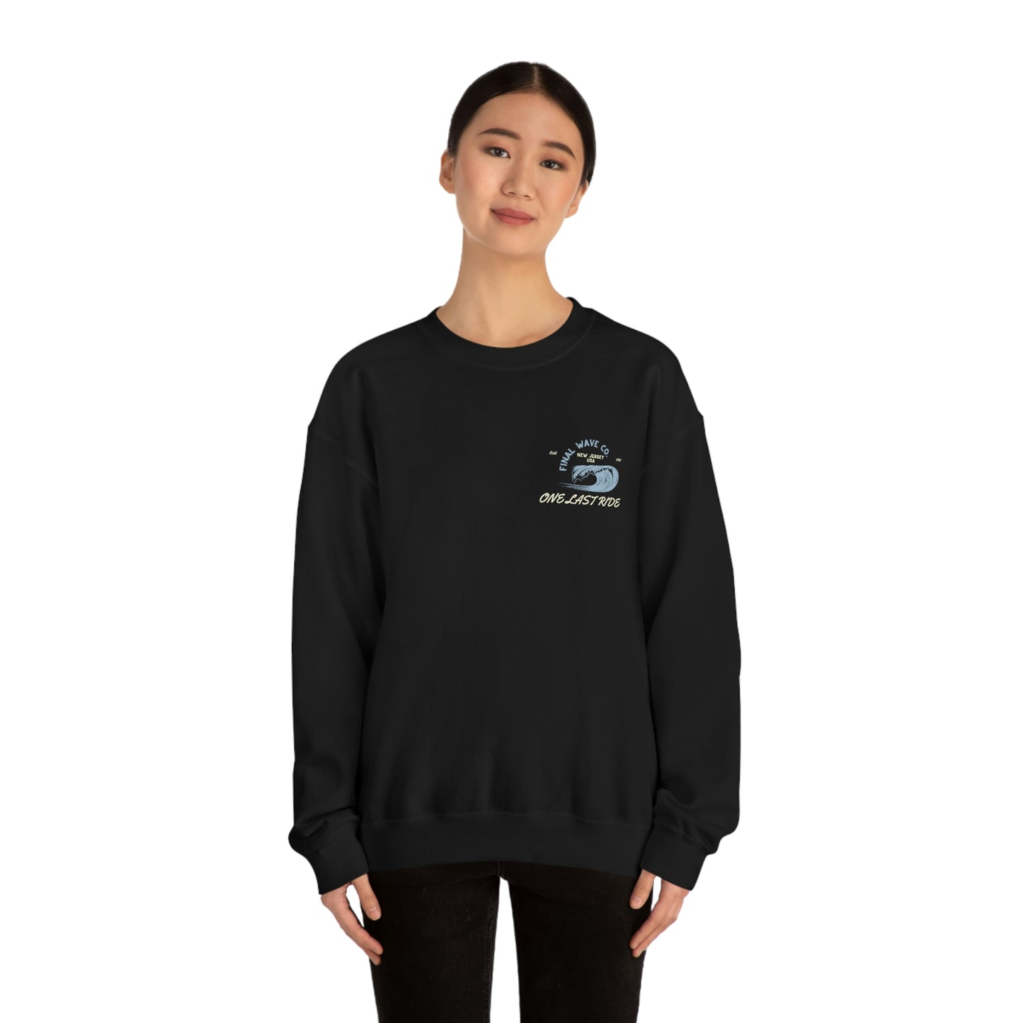 Original Wave Crew Neck | Unisex | Multicolored Logo